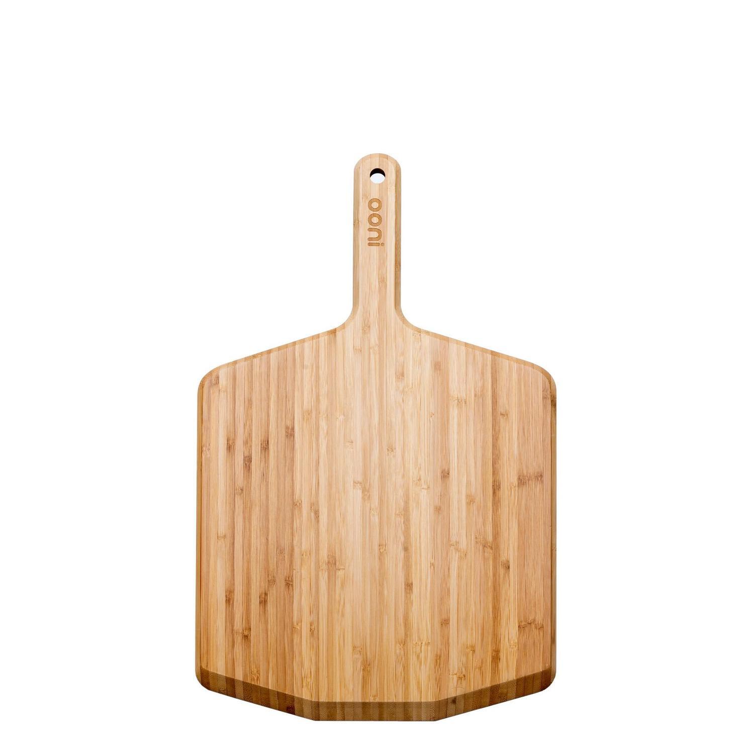 12" Bamboo Pizza Peel and Serving Board