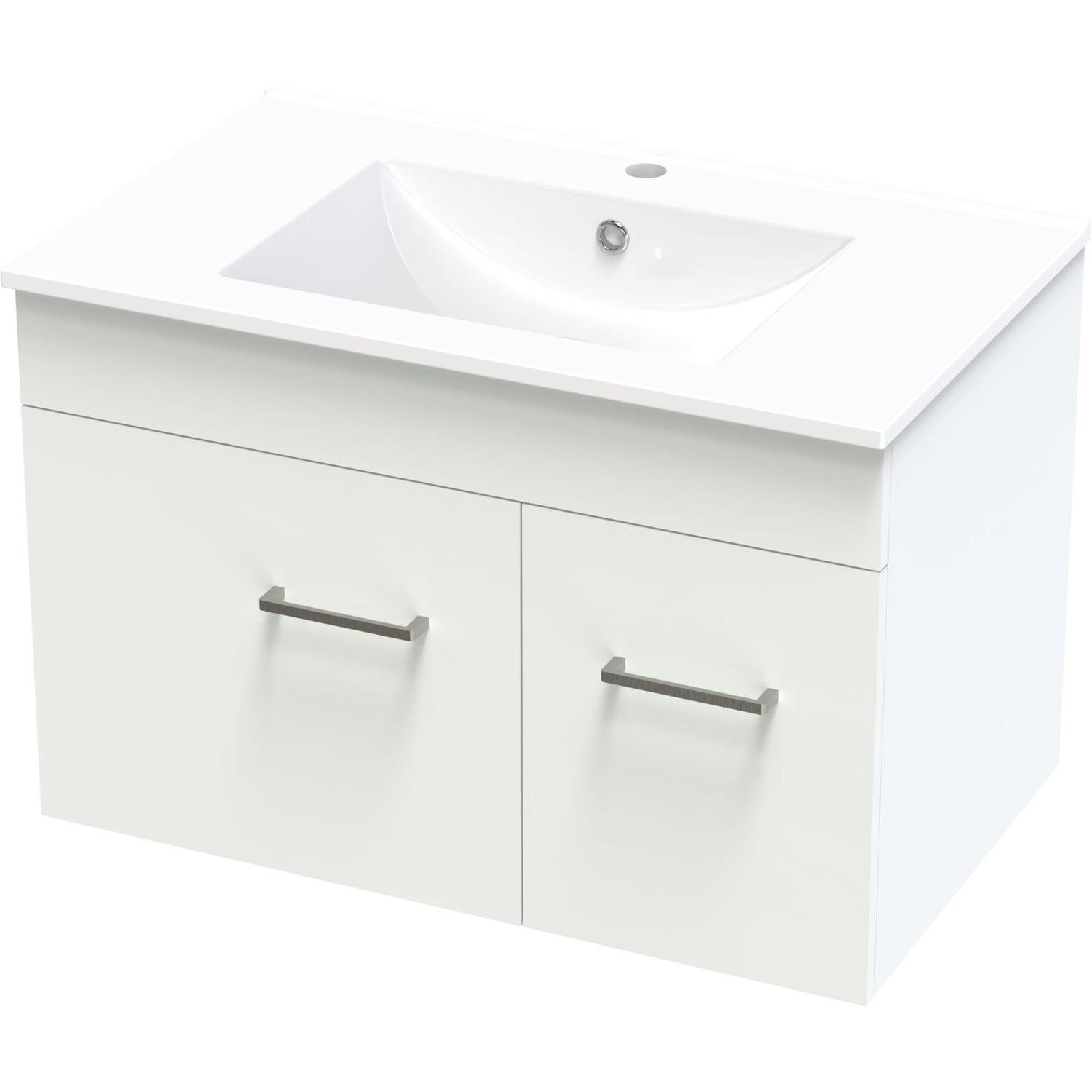 Classic Valley 750 Wall White Melamine