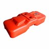 Temporary Fence Orange Plastic Foot H:60mm, W:228mm, D:150mm