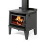 Wee Curve DV 15kW Wood Fire and Standard Flue Kit