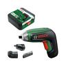 4.0V Cordless Screwdriver with 10 x Screwdriver Bits, Offset Adapter, Angle Adapter and Case (IXO 8 Set)