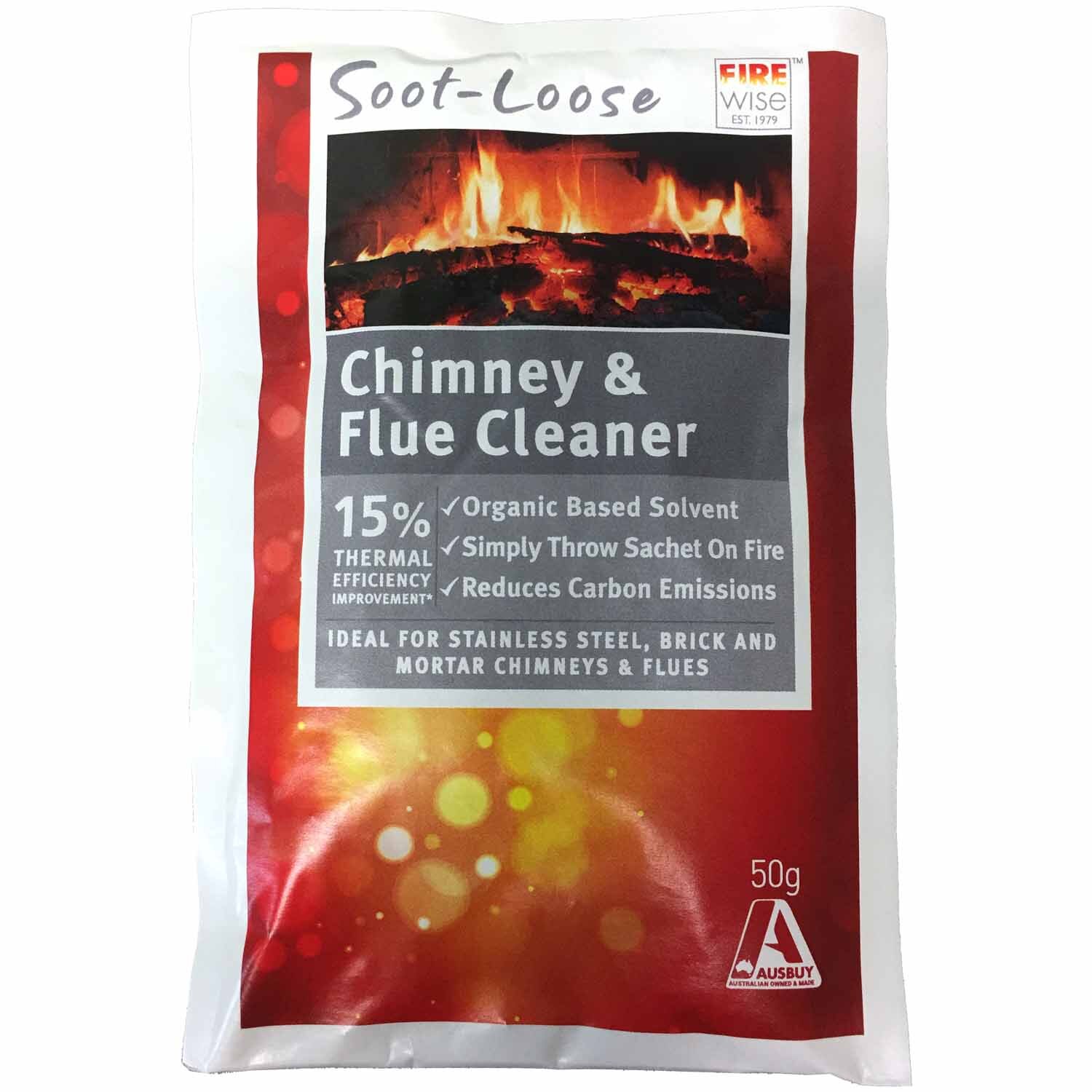 Soot-Loose Chimney and Flue Cleaner