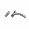 Split Rail Window Fastener Right-Hand 66mm Satin Chrome Finish