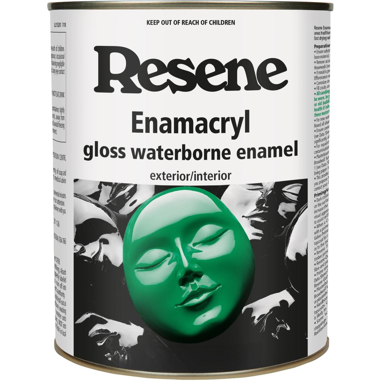 Waterborne enamel