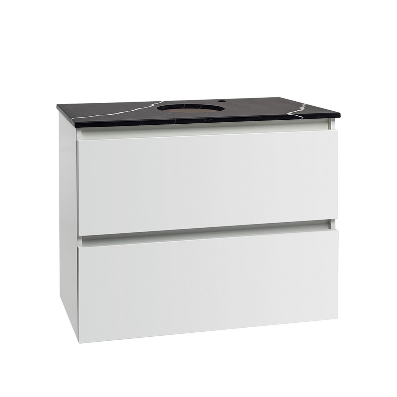 Valencia Wall Hung Single Bowl 2 Drawer