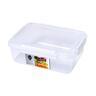 Container Clear with White Clips 2.3L