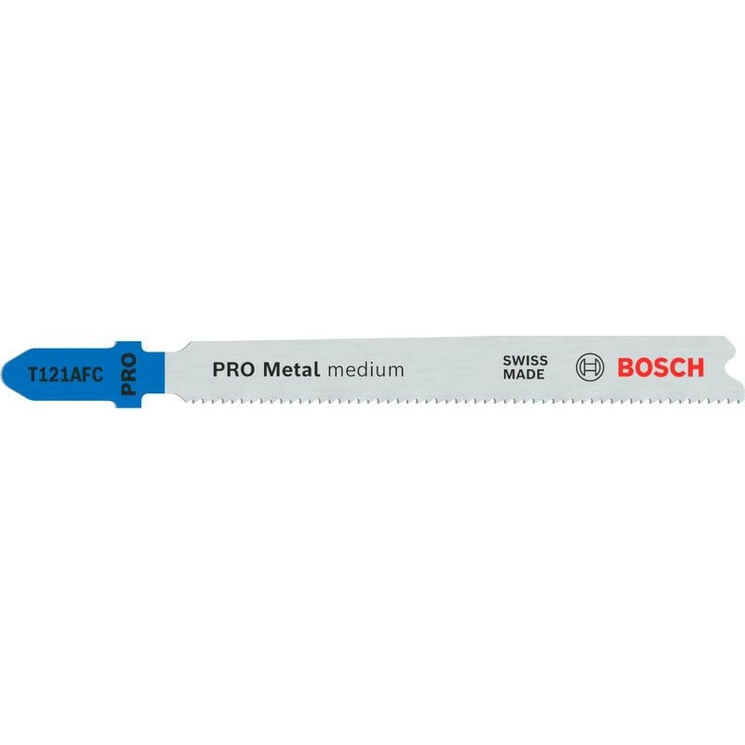 Metal Medium T121AFC Jigsaw Blade 5PC 92mm