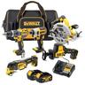 18V XR Brushless 5 Piece Kit 4.0Ah