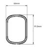 Lock® SL Deadbolt  Matt Black