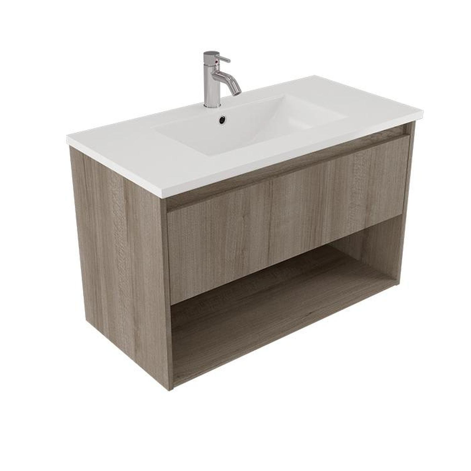 Wall Vanity 900mm Coronet Beach