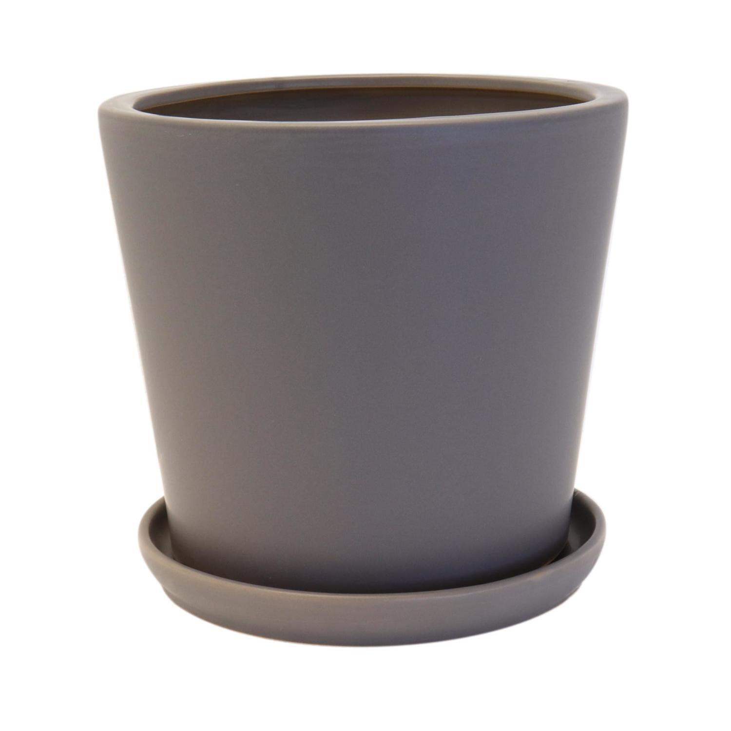 Glazed Round Pot