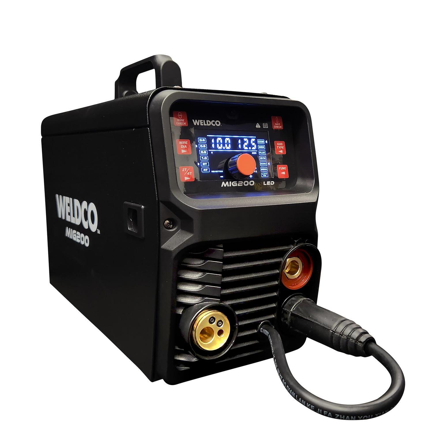 Mig Welder MIG200 Black