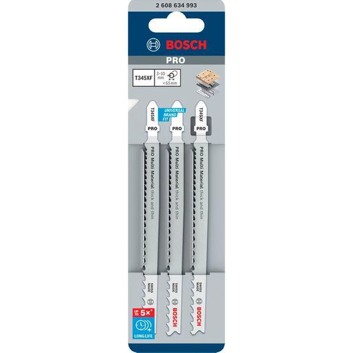 Multi Material Jigsaw Blade 3PC Set 132mm