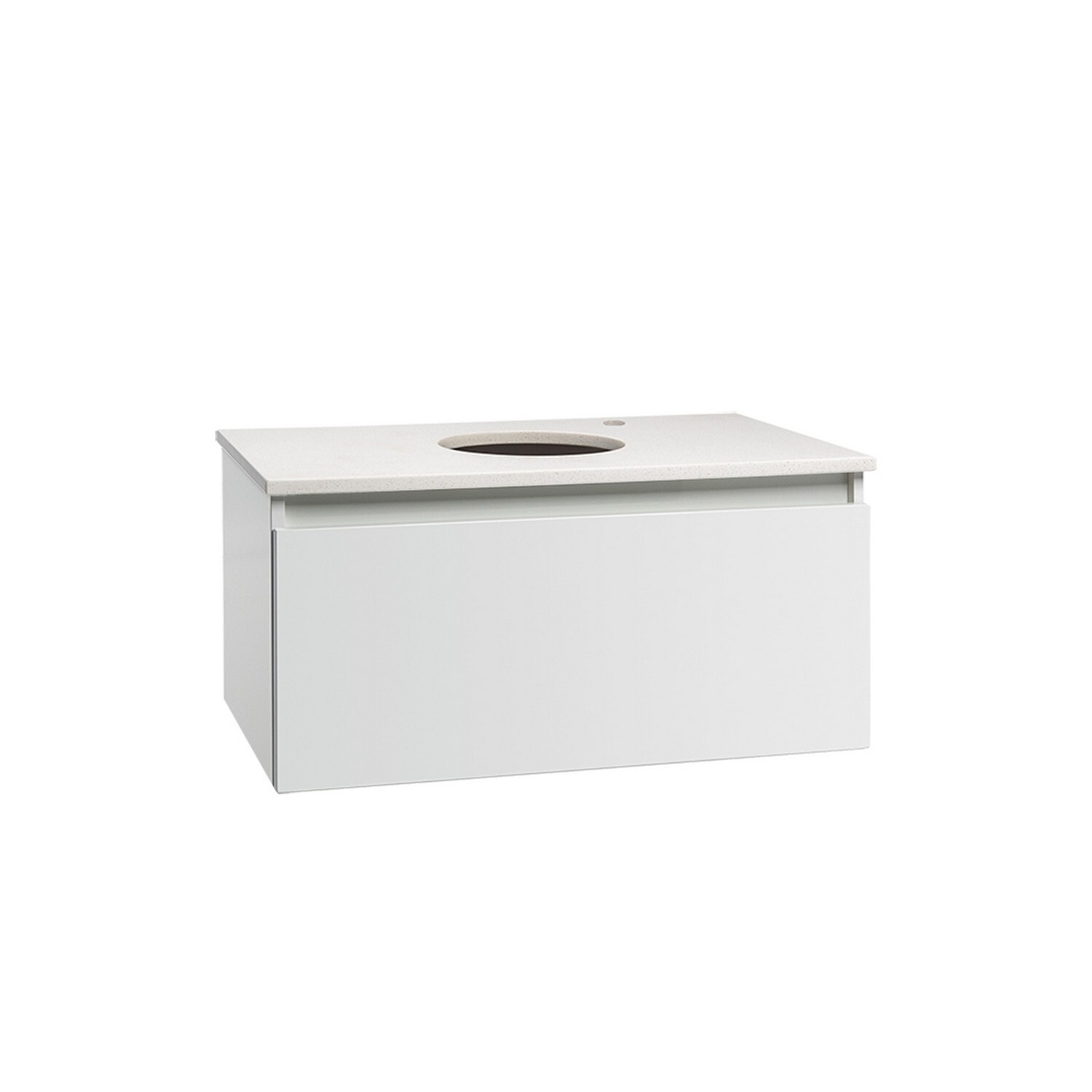 Valencia Wall Hung Single Bowl 1 Drawer