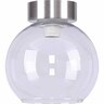 Frosted Glass Batten Fix D: 15cm, x H: 13cm Clear