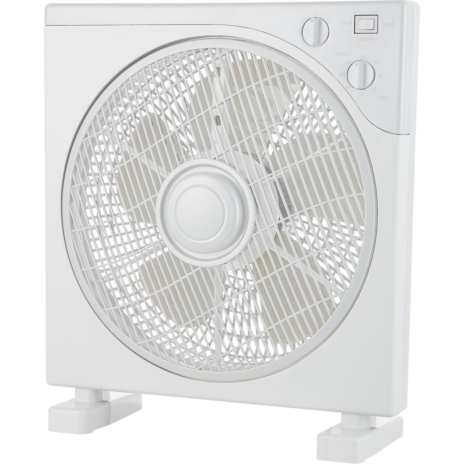 Box Fan 30cm 50W White