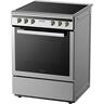 60cm Freestanding Electric Stove Induction Cooker Stainless Steel
