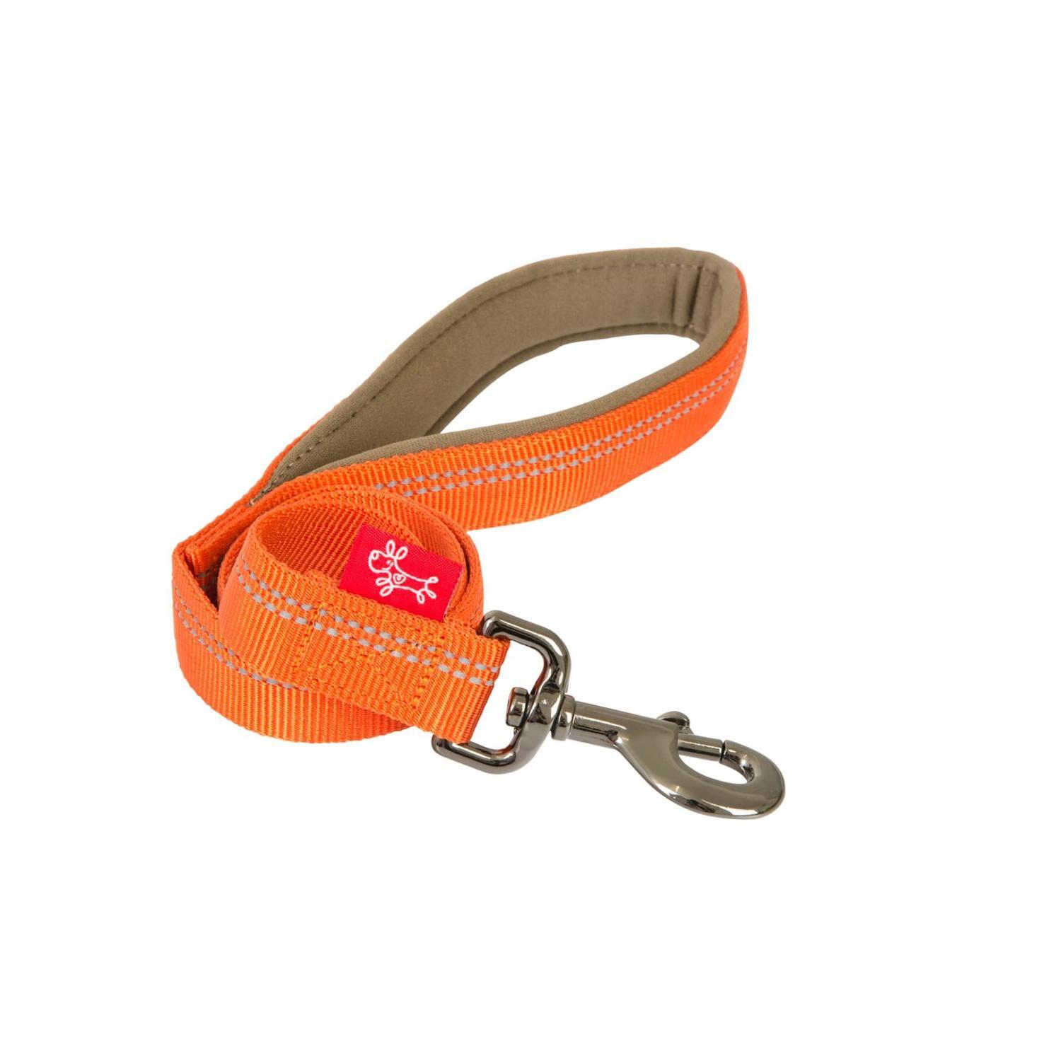 Dog Lead Reflect Orange 120cm