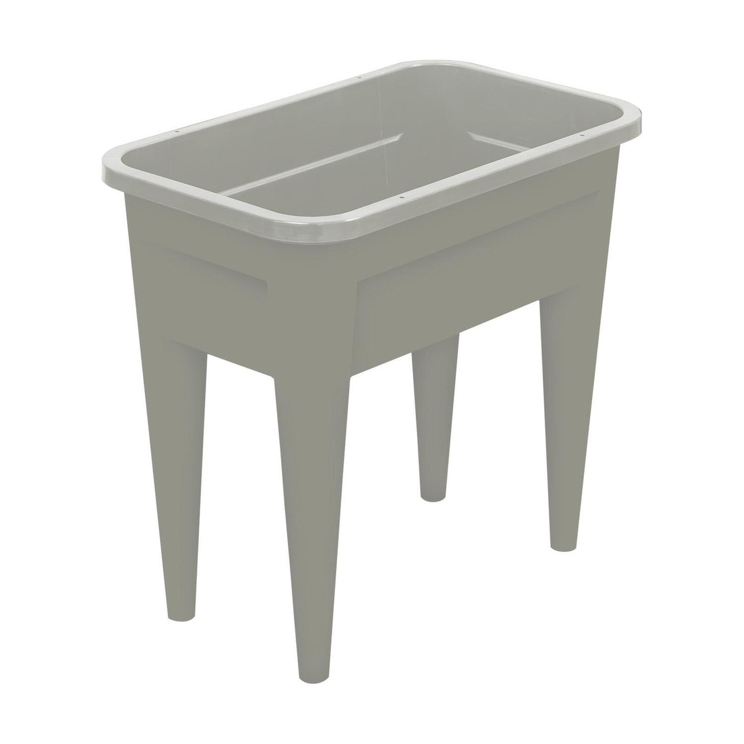 Raised Garden Bed Riverstone Grey 700mm L x 430mm W x 660mm H