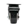 Urethane Swivel Castor with Brake 50mm Black