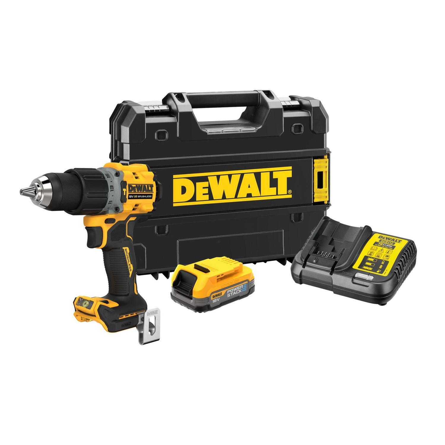 XR PowerStack Cordless Brushless 2 Speed Hammer Drill Kit