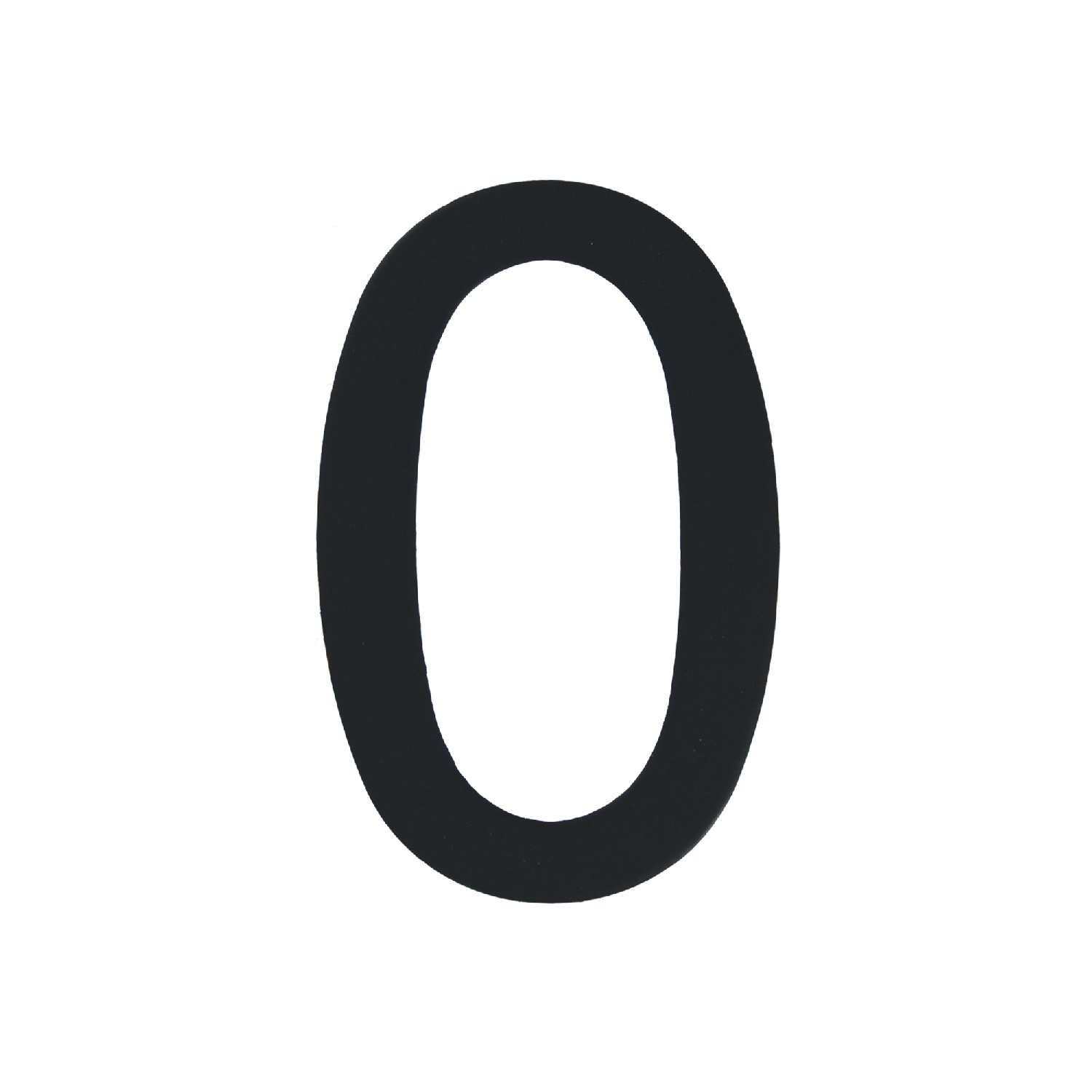 Self-Adhesive Numeral #0