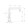 Tripla T5 Gooseneck Water Filter Sink Mixer  Chrome