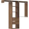 Customisable Wardrobe with Drawers (Medium) 1600-1800 mm Southern Oak