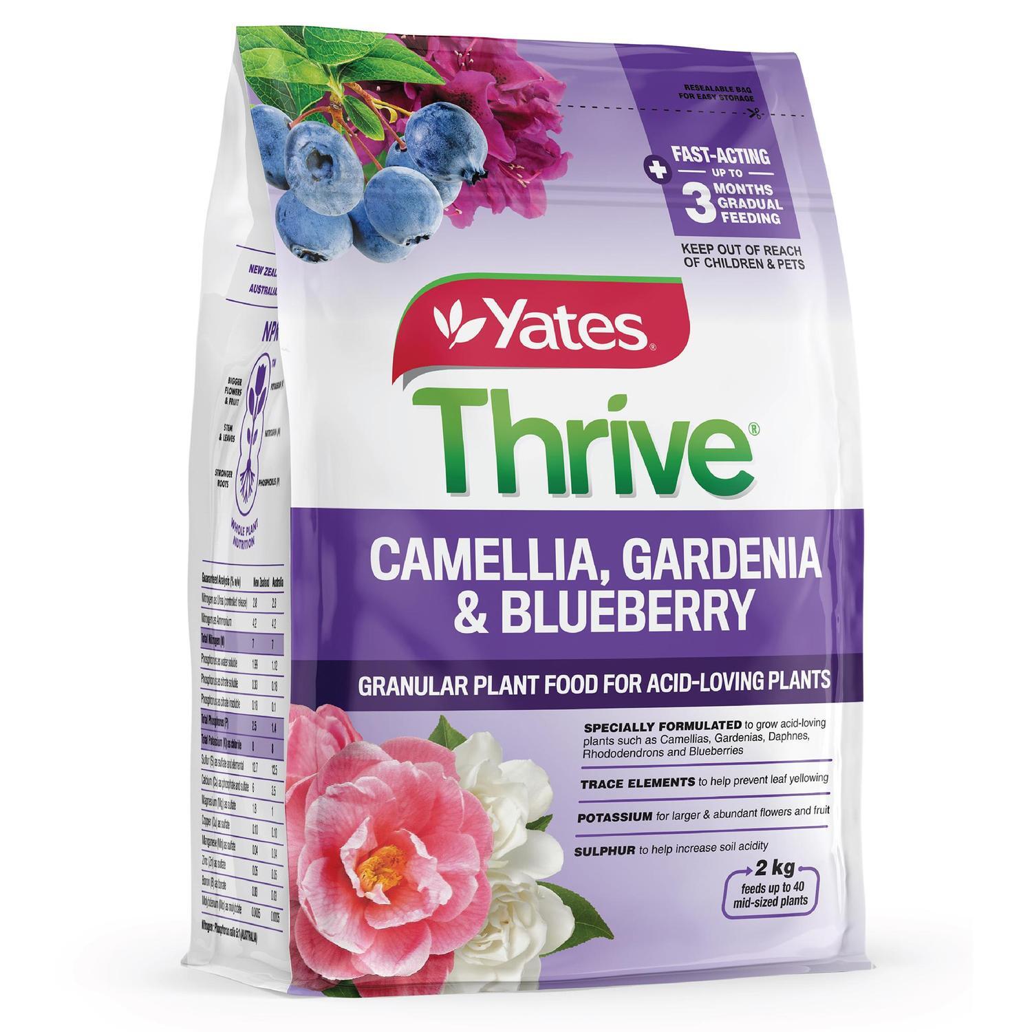 Camellia, Gardenia & Blueberry Fertiliser Granules