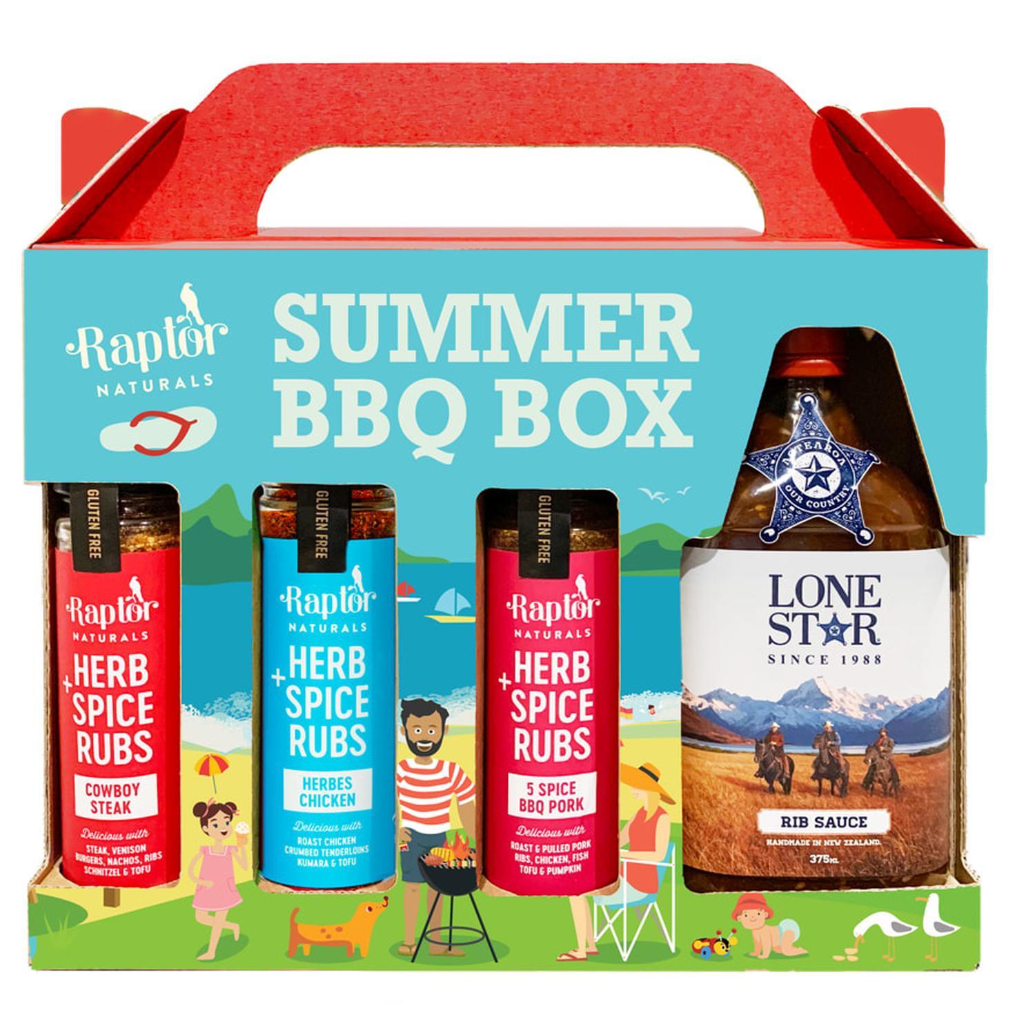 NZ BBQ Rub & Rib Box