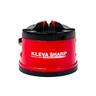 Kleva Sharp Knife Sharpener 7cm x 7cm Red