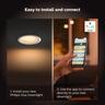 Hue White Ambiance Garnea Downlight 7 Watt White Ambiance