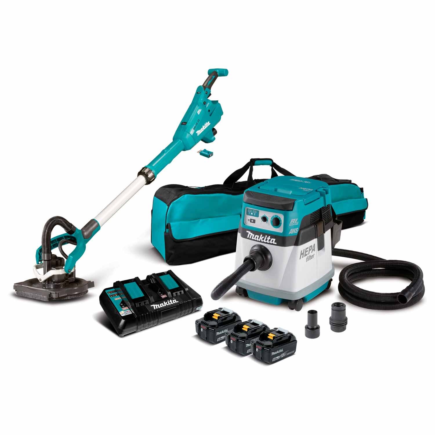 Drywall Sander Vacuum Kit 5Ah