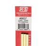 Round Brass Tube 4.5mmx300mm, pack of 3