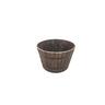 Round Acacia Wooden Barrel