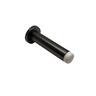 Round Wall Mounted Door Stop 85mm Graphite