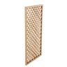 Framed Diagonal SS Trellis. 38x12 Premium Lath. H: 1800mm, W: 900mm