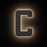 StreetGlo Solar Illuminated Letter - C