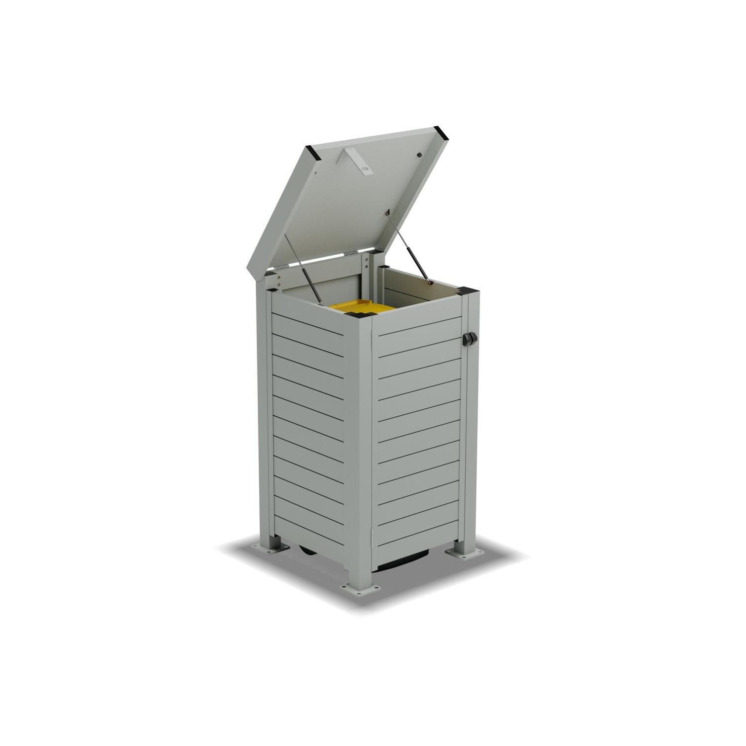 Utility Enclosure D: 650mm W: 650mm H: 1160mm Gull Grey
