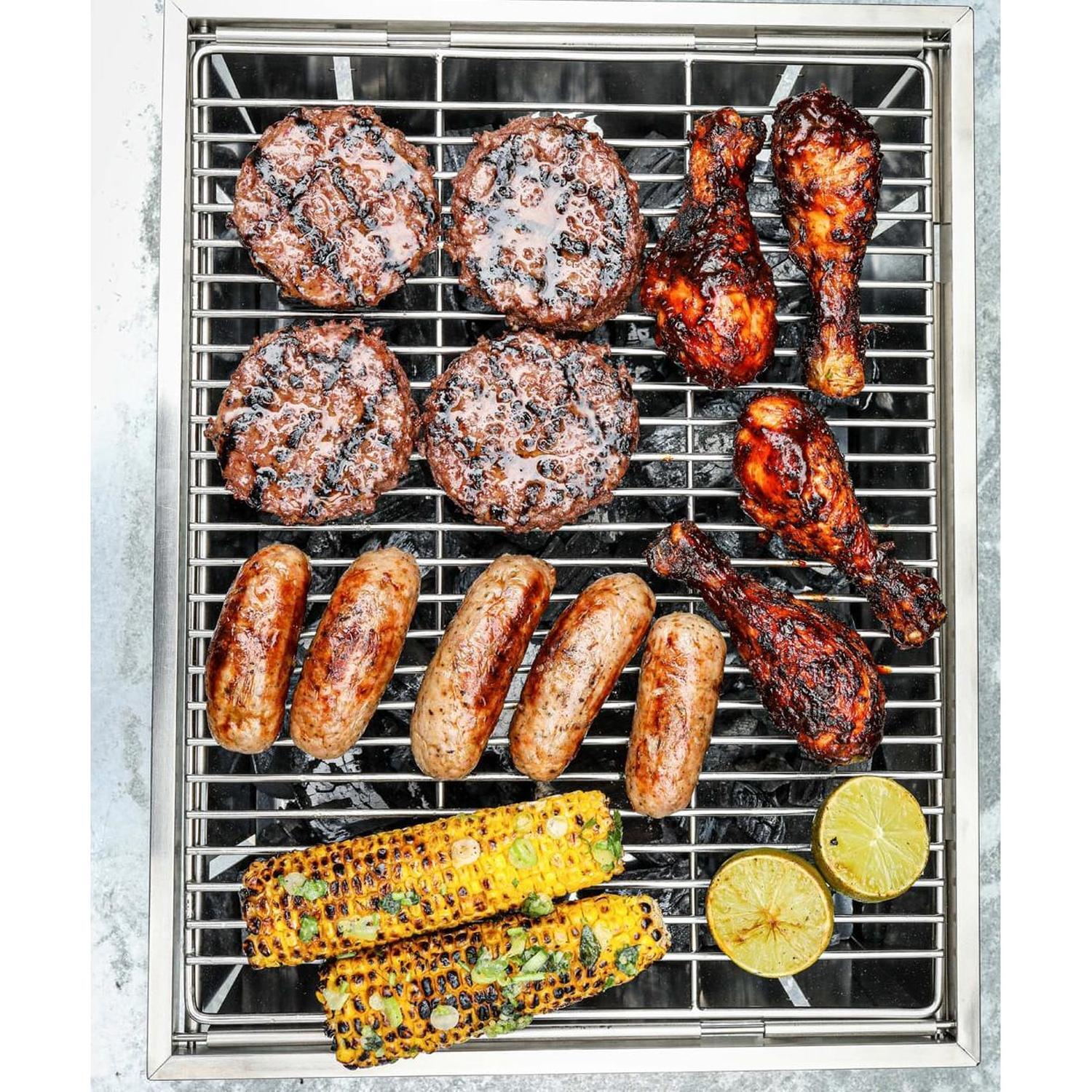 Flat Dog Portable Charcoal BBQ