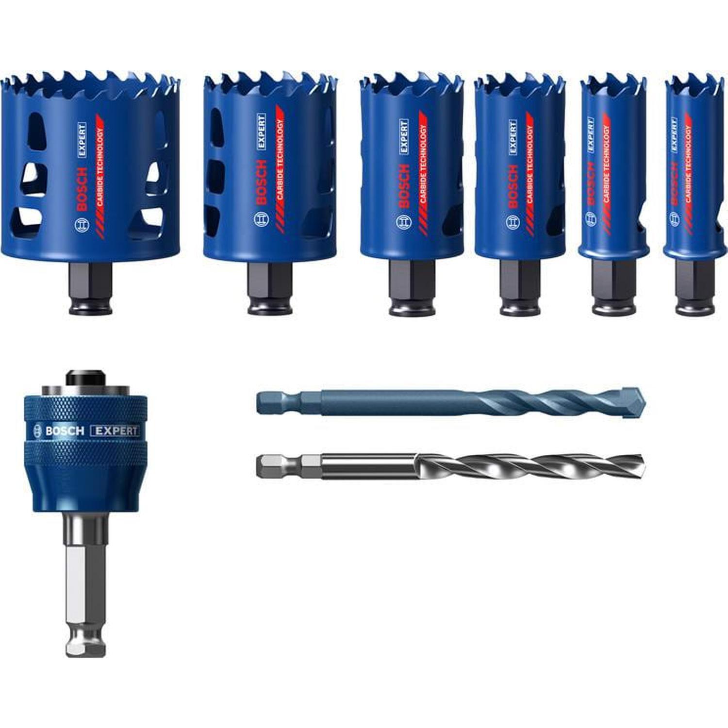 9pc Multi Material Hole Saw Set