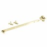 Fanlight Window Stay 305mm Brass Plated