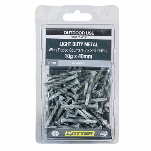 Light Duty Metal Screws