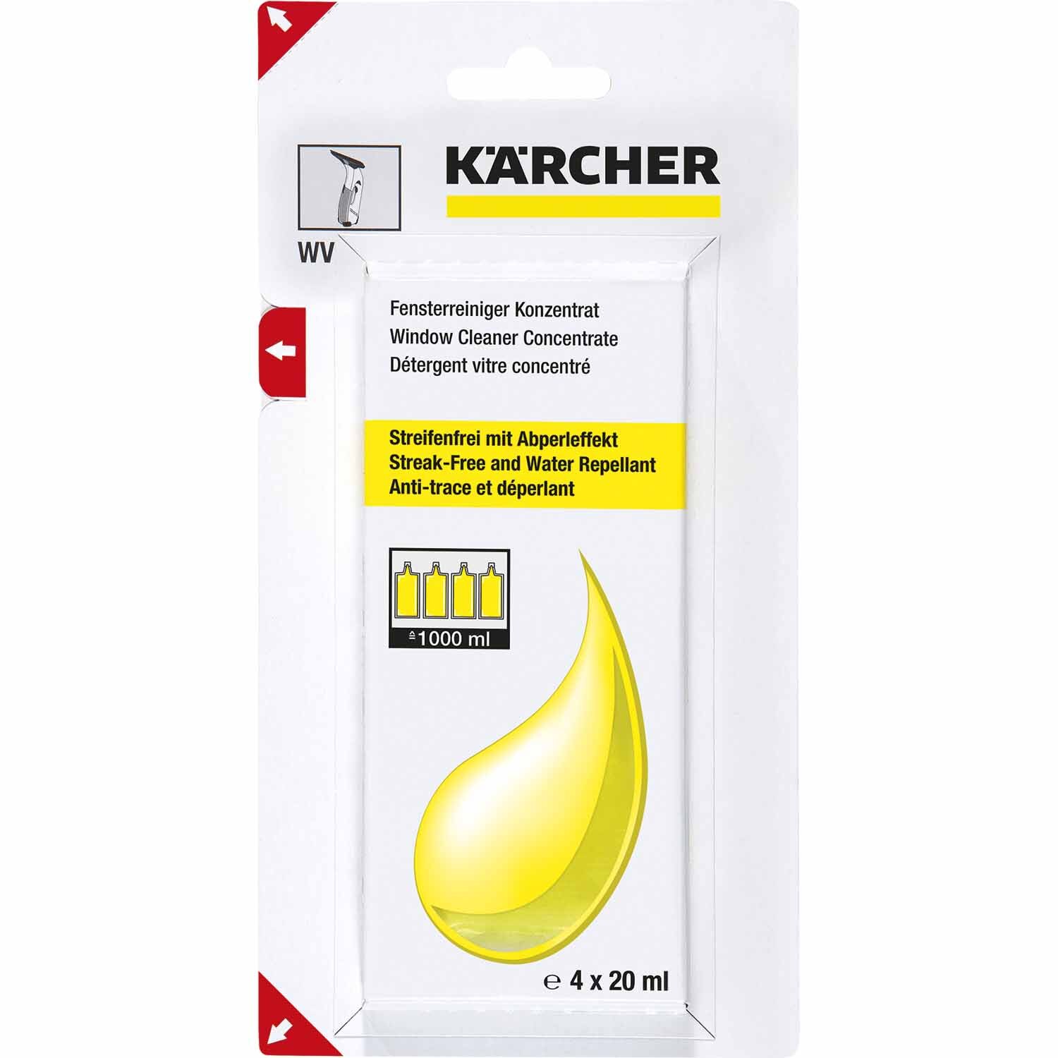 Window Vacuum Glass Cleaner Concentrate