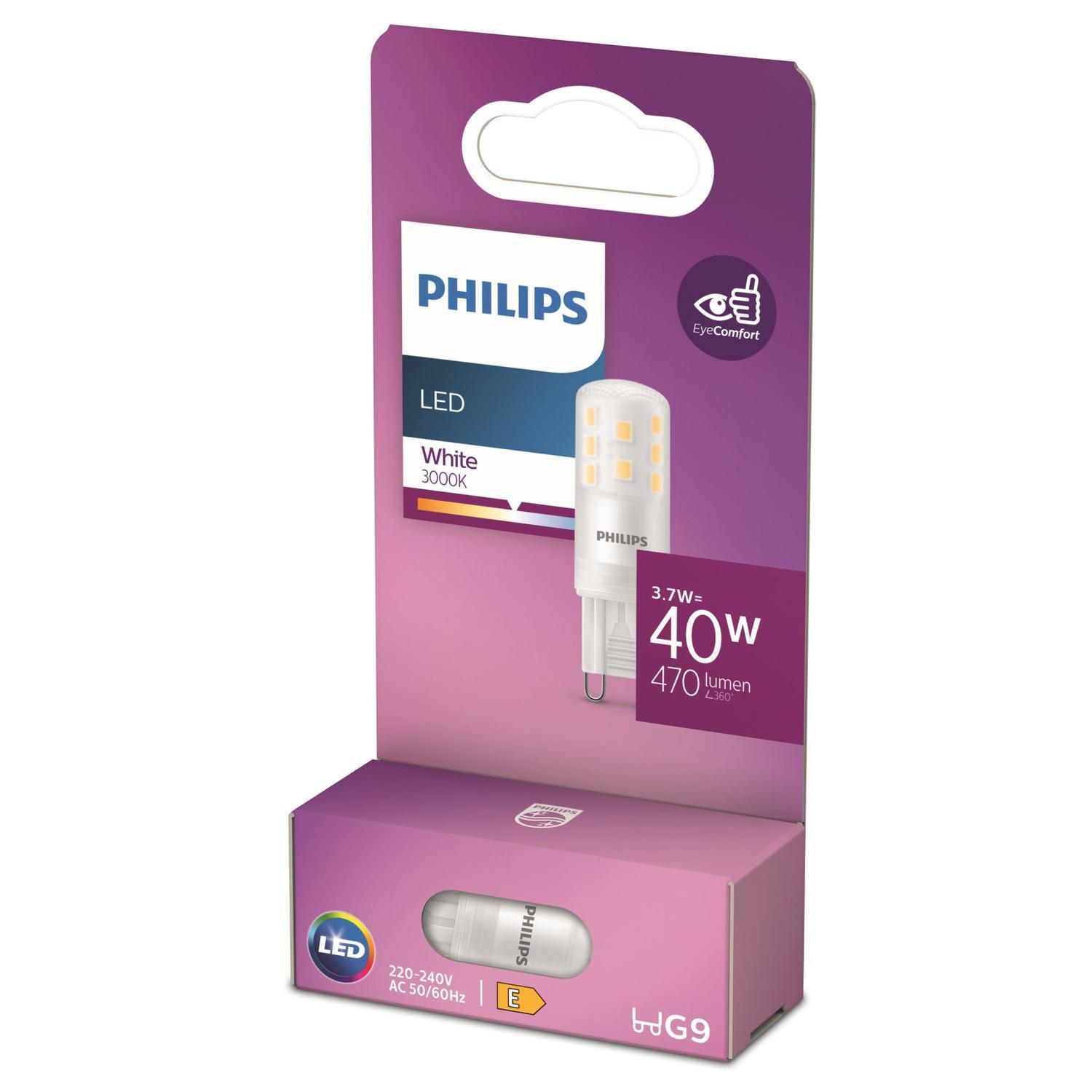 LED 3.7W G9 Warm White 470lm Capsule
