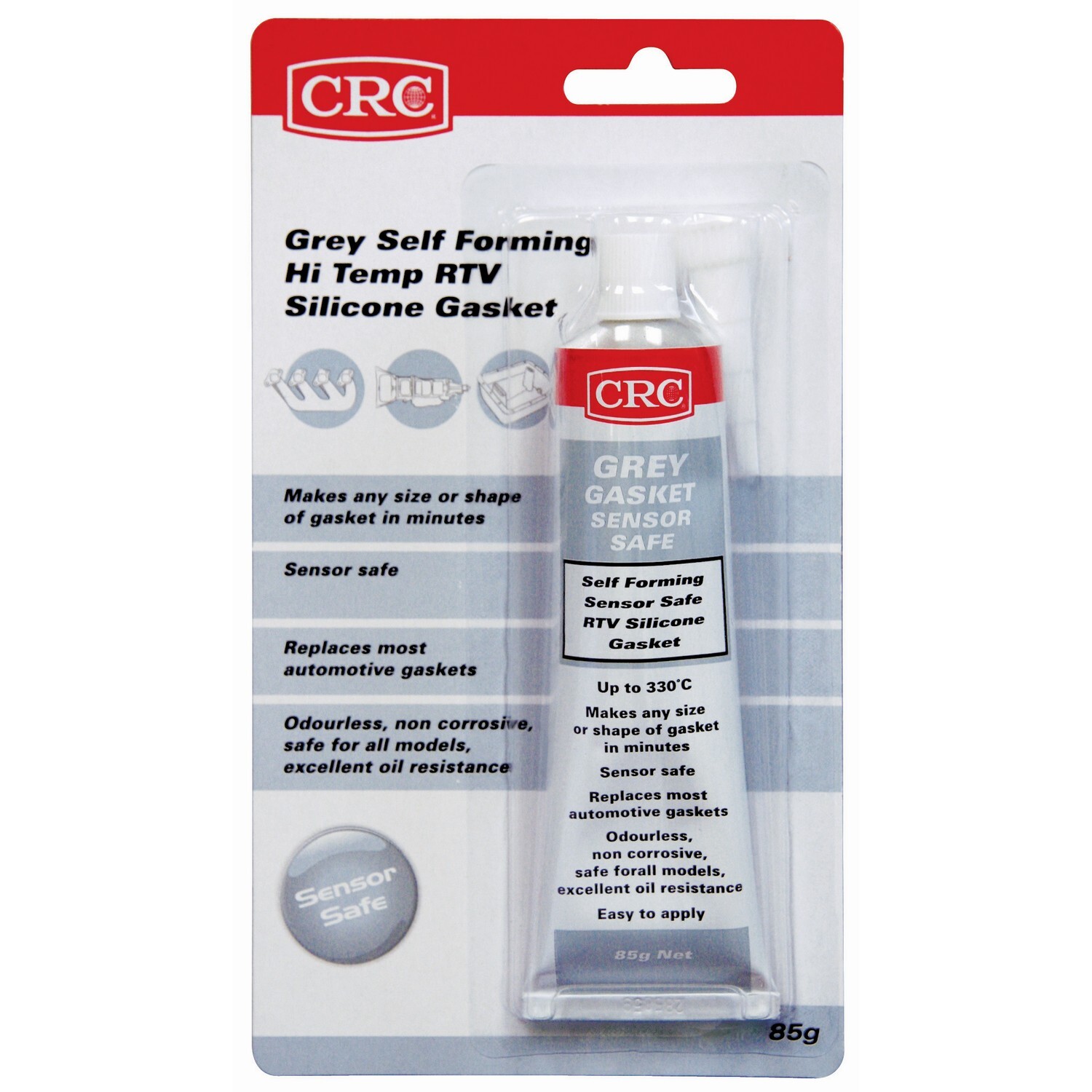 Grey RTV Gasket Sensor Safe