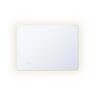 Rectangular Backlit LED Bathroom Mirror with Demister