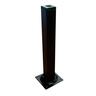 Square Furniture Leg 200mm Black