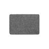 Ribbed Entry Mat L: 600mm, W: 400mm, H: 5mm Charcoal