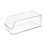 Tall Fridge Bin 390 x 180mm Clear